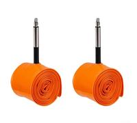 Oniissy Camera d'aria ultraleggera in TPU per mountain bike, larghezza 66/27,5 pollici x 1,9/2,0/2,1/2,2/2,3/2,4/2,5 con valvola in lega di alluminio per ruote freno a disco (1 x 27,5 x 1,9-2,5 FV45)
