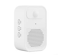 Oniissy Campanello con sensore, dispositivo di benvenuto con rilevamento del movimento, 30 messaggi audio personalizzati, 3 livelli di volume, portata 5-6 m, installazione magnetica per casa e negozio