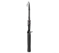 Oniissy Canna da pesca telescopica con struttura in fibra di carbonio, potenza medio-pesante e azione rapida per una pesca versatile all'aperto, design compatto per un facile trasporto (C180 1,8 m)