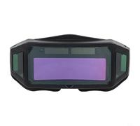 Oniissy Casco per saldatura auto oscurante con lente ad energia solare, display a colori reali per TIG MIG per saldatura MMA, valutazione ottica 1/1/2, protezione ampia visuale