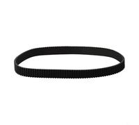 Oniissy Cinghia di trasmissione per scooter elettrico HTD384-12 per 384 12, cinghia dentata per modelli compatibili, materiale in gomma, leggera, 15 g, nero