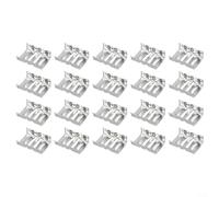 Oniissy Clip di guida dell'acqua fotovoltaica in lega di alluminio per drenaggio del fango del pannello solare, dimensioni 30 mm/33 mm/35 mm/40 mm e design di installazione sicura (30 mm)