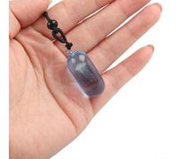 Oniissy Collana con ciondolo a forma di medusa che si illumina al buio, accessorio in resina con cordino regolabile, compatibile con snorkeling e acqua (blu)