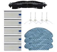 Oniissy Compatibile con Tefal Explorer Serie 20 40 RG6825 RG6871 RG6875 Kit accessori spazzatrice (spazzola a rullo + filtro + mop + spazzola laterale) con 2 tipi di ritagli per opzione