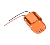 Oniissy Convertitore adattatore batteria per batterie RIDGID 18 V, convertitore connettore di alimentazione ABS resistente compatibile con batteria agli ioni di litio RIDGID/18 V