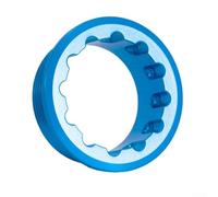 Oniissy Copertura di bloccaggio a ruota libera a 12 velocità per corpo mozzo M6100 M7100 M8100, per lega di alluminio lavorata a CNC con diametro filettatura 26 mm, compatibile con componenti (blu)