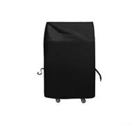 Oniissy Copertura per barbecue - Protezione in tessuto Oxford impermeabile resistente - per griglie a gas a due fuochi da 32 pollici - W/cinghie laterali nero 80 x 66 x 100 cm