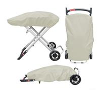 Oniissy Copertura per griglia a gas portatile Weber Traveler, resistente e impermeabile, in tessuto Oxford per tutte le stagioni con cinghie resistenti al vento, per barbecue all'aperto