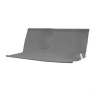 Oniissy Coprisedile impermeabile in tessuto Oxford 600D per protezione mobili da giardino, 138 x 50 x 50 cm, resistente, per tutte le stagioni, compatibile con altalena standard (grigio)