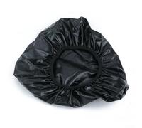 Oniissy Coprisella impermeabile per bicicletta, protezione per sellino, in PVC, elastico, per parcheggi esterni, si adatta alla maggior parte delle selle, 29 x 27 cm e 28 x 19 cm (nero) (29 x 27 cm)