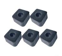 Oniissy Cuscinetti ammortizzanti in gomma per attrezzature da palestra, confezione da 5, 46 x 46 x 25 mm, compatibili con tapis roulant, pesi e cyclette e