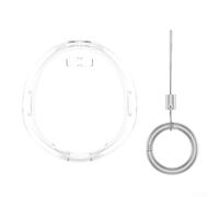 Oniissy Custodia protettiva in PC per Tamagotchi-Uni, custodia protettiva digitale per animali domestici con accesso a pulsanti, elegante custodia rigida (trasparente)