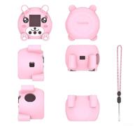 Oniissy Custodia protettiva in silicone, per giocattolo digitale interattivo Punirunes, compatibile con Punirunes Virtual Pet, custodia protettiva in silicone (rosa)