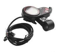 Oniissy Display per scooter elettrico SM a 6 pin, 24 V/36 V/48 V, con porta USB, per controller di protocollo UART n. 2, compatibile con biciclette elettriche e scooter elettrici