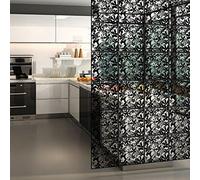 Oniissy Divisorio da appendere fai da te, 12 pezzi, pannello di sicurezza in PVC per decorazione casa, soggiorno, camera dei bambini, cucina, sala da pranzo (nero)