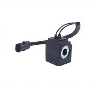 Oniissy Escavatore pilota elettrovalvola bobina 12/24 V compatibile con Sany SY55 SY60 SY65 SY70 SY75C-8 SY75C-9 SY75C-10 parti pesanti attrezzature per metallo plastica di lunga durata (12V)