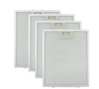 Oniissy Filtro antigrasso in metallo per cappa da cucina, 320 x 260 mm, compatibile con le principali marche di cappe da cucina/ventole di aspirazione (4 pezzi)