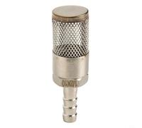 Oniissy Filtro per tubo flessibile, in acciaio inox 304, pompa per carburante 6 mm ~ 18 mm, installazione per acquario per irrigazione da giardino, filtro dell'acqua per acquario (10 mm)