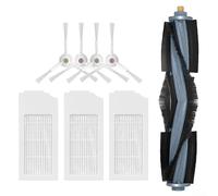 Oniissy Filtro spazzola laterale principale per X1 Omni/ T10/ per T10 Plus/ per T10 Turbo, D-KT01-0022 1 X spazzola principale, 4 x spazzole laterali, 3 x filtro polvere fine