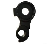 Oniissy Forcellino per deragliatore per mountain bike di inizio e mangusta, parte posteriore in lega di alluminio, parte di ricambio a montaggio diretto, componente leggero del telaio nero da 18 g