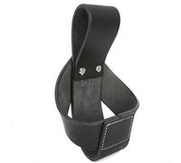 Oniissy Gancio e supporto composti portatili della vita dell'arco con il materiale della pelle bovina di strato superiore per gli accessori esterni, colore nero