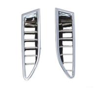 Oniissy Griglia di protezione paraurti anteriore per T33 2011-2023, in plastica cromata, set da due pezzi con nastro pre-attaccato, modanatura esterna adatta