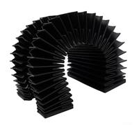 Oniissy HGR20 - Soffietto antipolvere CNC per guida lineare, in tessuto flessibile, telescopico, a fisarmonica, materiale a tre prove, impermeabile (lunghezza allungata 600 mm)