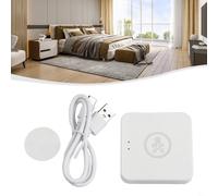 Oniissy Home Sensore di presenza umana programmabile con rilevamento del movimento dell'onda millimetrica, monitoraggio dell'intensità luminosa o connettività WiFi, funziona con (WiFi)