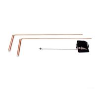 Oniissy Kit asta rabdomante in rame e pendolo con sonde telescopiche in rame al 99,9% per rilevazione di acqua e minerali, ricerca oggetti smarriti, guarigione energetica e psichica