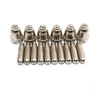 Oniissy Kit di materiali di consumo per taglierina al plasma per WSD-60 per SG-55 per macchine da taglio al plasma AG-60 - 26/60/100 pezzi ugelli elettrodi teste torcia scudo tazze anelli guida flusso