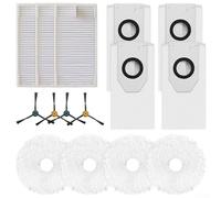 Oniissy Kit di ricambio per aspirapolvere V12 per Eureka J12 Ultra, include filtri, panni per mocio, sacchetti per la polvere, spazzole laterali, per mantenere puliti i pavimenti igienici