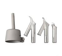 Oniissy Kit di saldatura in plastica per saldatrice in plastica, per saldatura ad aria calda in PVC, punta da 5 mm, per saldare e saldare fogli di plastica, 4 pezzi (35 mm)