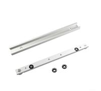Oniissy Lega di alluminio 6061 T-Track Slot Mitre Track e barra di scorrimento, 30 mm larghezza T-Track in 300 mm/400 mm/500 mm di lunghezza e 19 mm larghezza barra in 300 mm/450 mm (barra obliqua 300