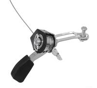 Oniissy Leva del cambio in lega di alluminio 3 x 6/3 x 7 per mountain bike, bici urbane, da strada, pieghevoli, compatibile con manubri da 22,2 mm, leva deragliatore a 18/21 velocità, coppia con