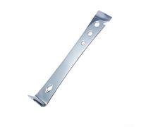Oniissy Leva di porco in acciaio inox, strumento manuale multiuso per apicoltura, lavorazione del legno, sollevamento, con manico in gomma, grado professionale (C)