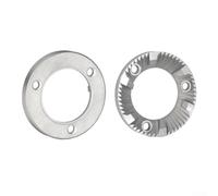Oniissy Macinacaffè Parti di Ricambio 40Mm In Acciaio Inox Conico Burr Set Strumento Manuale Facile Installazione Disco di Macinazione Per Macchina Espresso Accessori