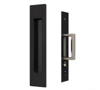 Oniissy Maniglia scorrevole a filo per porta dell'armadio con maniglia per bordo per porte a scomparsa, porte dell'armadio e porte del fienile in acciaio inossidabile con meccanismo di sollevamento