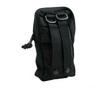 Oniissy Marsupio da esterno per escursionismo e campeggio, tasca multiuso in nylon impermeabile, 16 x 11,5 x 6 cm, fondina porta attrezzi con doppia fibbia e cinghie bidirezionali