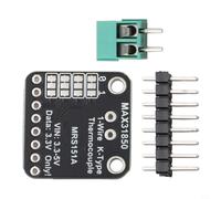 Oniissy MAX31850K K-Type Termocoppia Breakout-Board Modulo sensore termocoppia 1 filo interfaccia SPI, monitoraggio della temperatura regolatore 3.3V