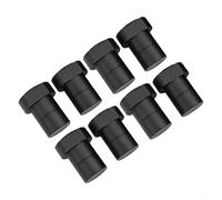 Oniissy Morsetti per banco da lavoro in lega di alluminio per cani da 19 mm e 20 mm, per posizionamento fori di piallatura, routing, levigatura, levigatura, compatibili con MFT, colore nero (20 mm)