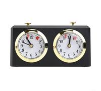 Oniissy Orologio meccanico per scacchi, go, scacchi cinesi, timer di gioco a carica di 36 ore con precisione giornaliera ± 3 minuti, nessuna batteria richiesta