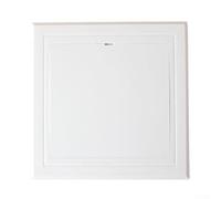 Oniissy Pannello di accesso bianco di alta qualità, in plastica, verniciabile, per portelli di ispezione, armadietti di copertura della scatola dei fusibili, parete e soffitto (150 x 150 mm)