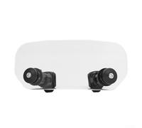 Oniissy Parabrezza per moto, altezza regolabile, compatibile con Kawasaki e per Honda, realizzato in ABS leggero e resistente