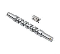 Oniissy Parti di ricambio per mulinello da baitcasting ABU BMax3 PMax3 SMax3 Revo3 di terza generazione per - mandrino a mezza luna e set albero attorcigliato, compatibile con mulinelli da pesca ABU