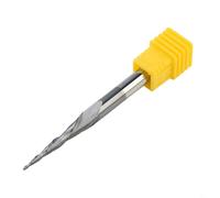 Oniissy per fresa a punta sferica CNC HRC55 raggio 0,5 mm gambo 6 mm Lunghezza di taglio 30,5 mm Lunghezza di taglio 75 mm Lunghezza totale Fresa in acciaio rivestito a 4 scanalature per lega di legno