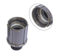 Oniissy Per Novatec 8/9/10 velocità, corpo mozzo cassetta per bici, corpo ruota libera in acciaio compatibile con mozzi Novatec, nero (TJ-01P)