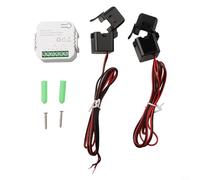 Oniissy Per Smart 2 Way WiFi Energy Meter Bidirection 1/2 Canale con morsetto App Monitor, bidirezionale WiFi Energy Monitor, efficiente misuratore di energia con monitoraggio in tempo reale (2 vie