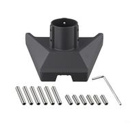 Oniissy Per Starlink per adattatore per tubi Gen 3, kit di montaggio adattatore per montaggio su palo per Starlink, per apparecchiature standard staffa tubo tondo supporto supporto 25-53 mm di