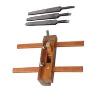 Oniissy Pialla per scanalatura in legno, per falegnameria lucida, strumento per falegnameria, perfetta per progetti di falegnameria, include lame (E)