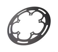 Oniissy Protezione per corona della bici per BCD 130 mm 50-54T corona singola in lega di alluminio copertura di protezione antigraffio e mantiene i vestiti puliti (nero)